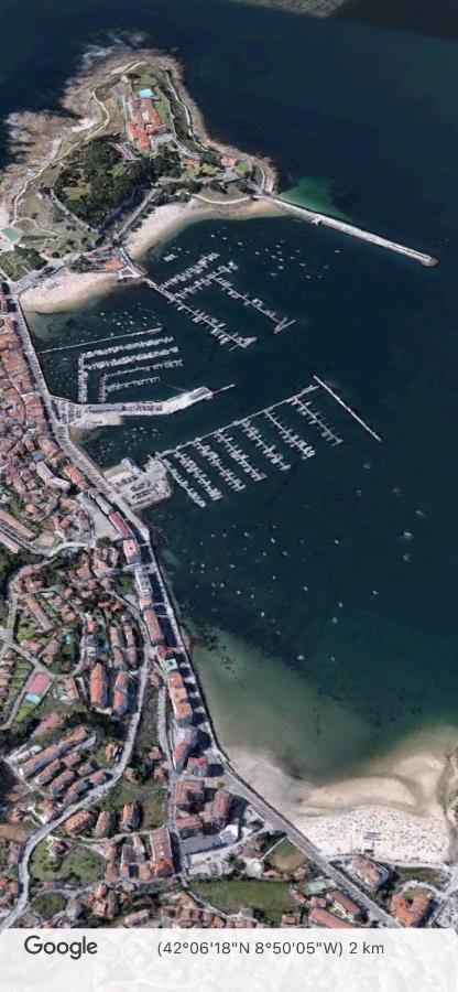 Coqueto O Cruceiro Apartment Baiona Bagian luar foto